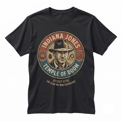Vintage Temple of Doom Archaeology Adventure Theme Park Ride Graphic Fan Gift Unisex TShirt