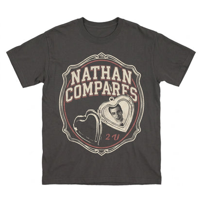Nathan Fielder Funny Face Meme Graphic Deadpan Comedy Vintage Cotton Crewneck Unisex TShirt