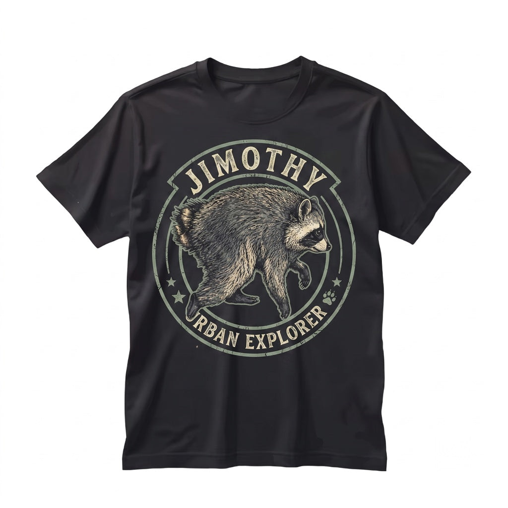 Jimothy Raccoon Mug Trash Pandas Seattle Cryptid Coffee Cup Wildlife Animal Lover Gifts Ceramic Drinkware Unisex TShirt