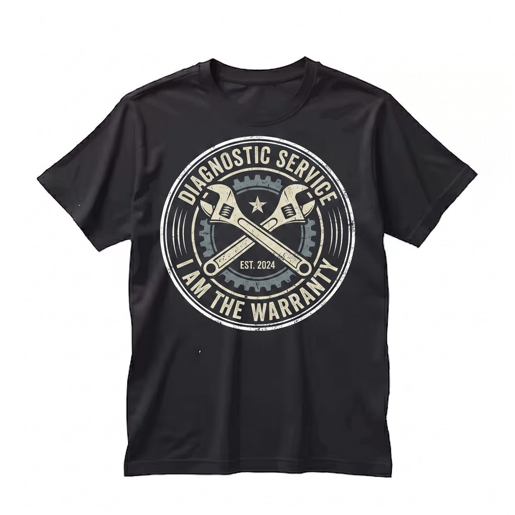 Funny Im The Warranty Auto Mechanic Car Fathers Day Gift For Dad Unisex TShirt