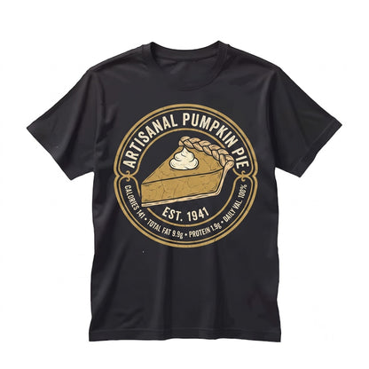 Pumpkin Pie Nutrition Facts Funny Baking Baker Cooking Gifts Chefs Pastry Bread Cakes Cookies Unisex TShirt