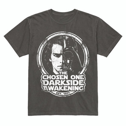 Vintage Retro Sci-Fi Villain Graphic Apparel Dark Lord Skywalker Cotton Unisex TShirt