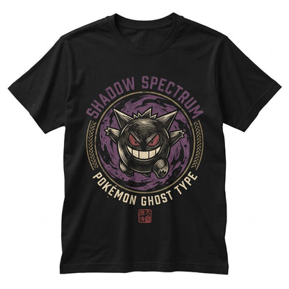 Gengar Ghost Face Graphic Anime Aesthetic Kawaii Gamer Fan Gift Unisex TShirt