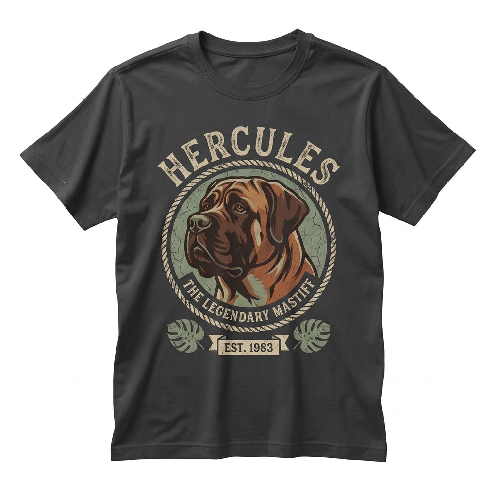 Vintage Sandlot Baseball Graphic The Beast Mastiff Pup 90s Cult Sports Film Apparel Unisex TShirt
