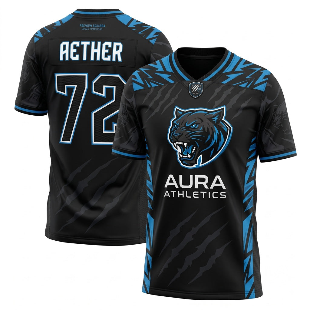 Unisex Breathable Mesh Football Fan Jersey - Stitched Lightweight Game Day Athletic Top