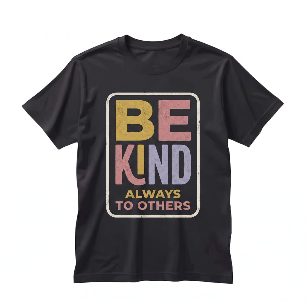 Be Kind Sarcastic Sassy Minimalist Graphic Funny Colorful Aesthetic Cotton Novelty Unisex TShirt