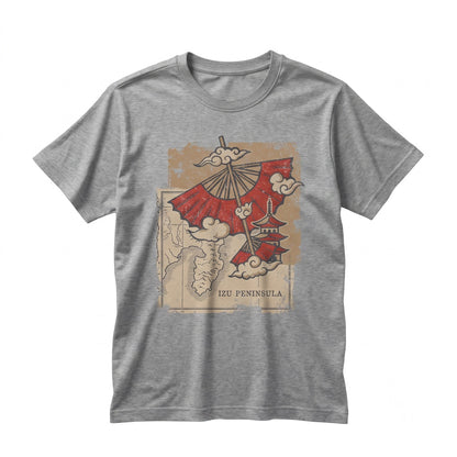 Vintage Embroidered Air Glider Anime Fantasy Nomad Element Graphic Unisex TShirt