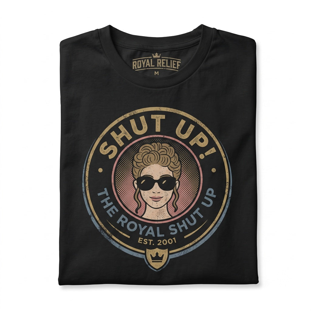 Genovia Mia Thermopolis Shut Up Quote Royalty Family Matching Gift Graphic Unisex TShirt