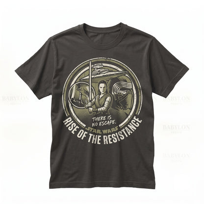 Vintage Rise of the Resistance Kylo Ren Theme Park Graphic Apparel Unisex TShirt