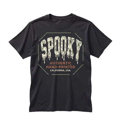 Spooky Faux Lace Halloween Graphic Black Trucker Hat Baseball Cap Unisex TShirt