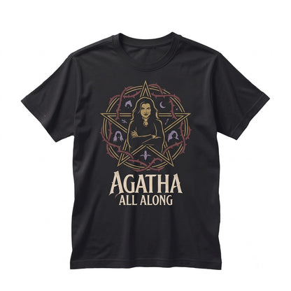Oversized Agatha Harkness Coven Witch Horror Fan TV Series Gift Unisex TShirt