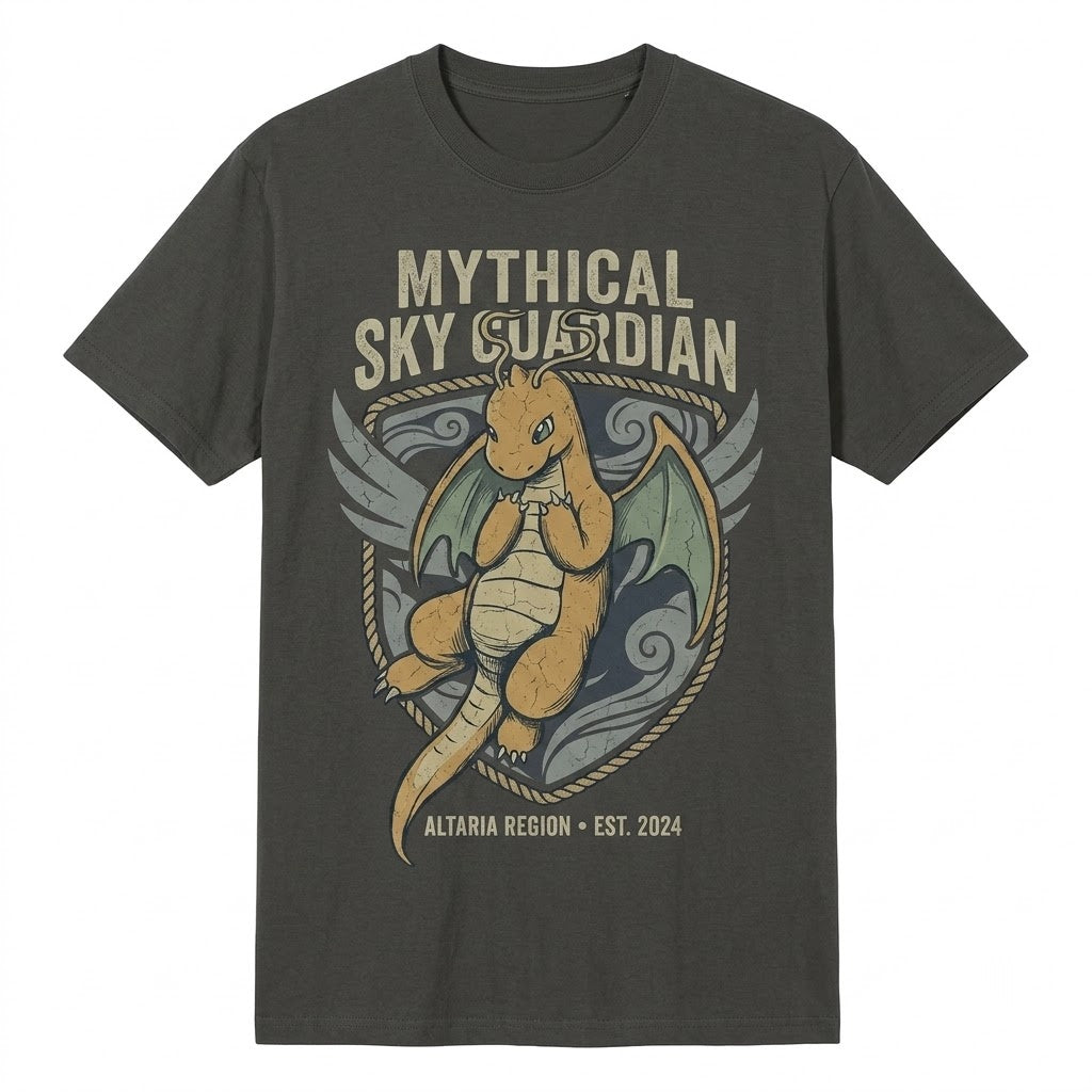 Vintage Wash Dragonite Dark Anime Graphic Sleeveless Gamer Retro Streetwear Gift Unisex TShirt