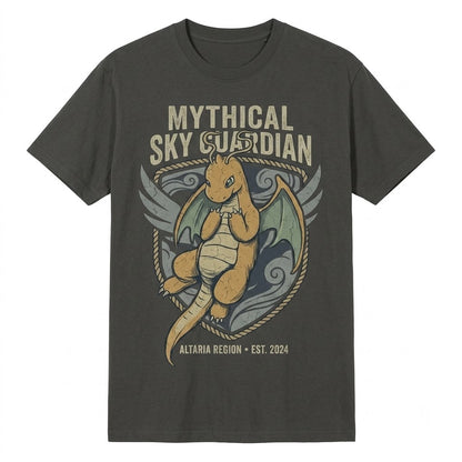 Vintage Wash Dragonite Dark Anime Graphic Sleeveless Gamer Retro Streetwear Gift Unisex TShirt