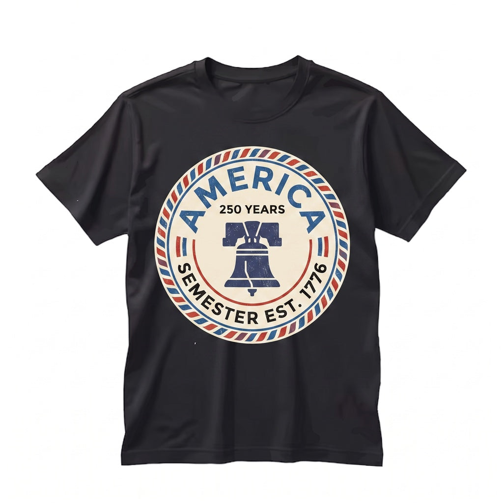 Vintage American 250 Years 4th of July Independence Day Patriotic USA Celebration Gift Unisex TShirt