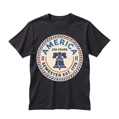 Vintage American 250 Years 4th of July Independence Day Patriotic USA Celebration Gift Unisex TShirt