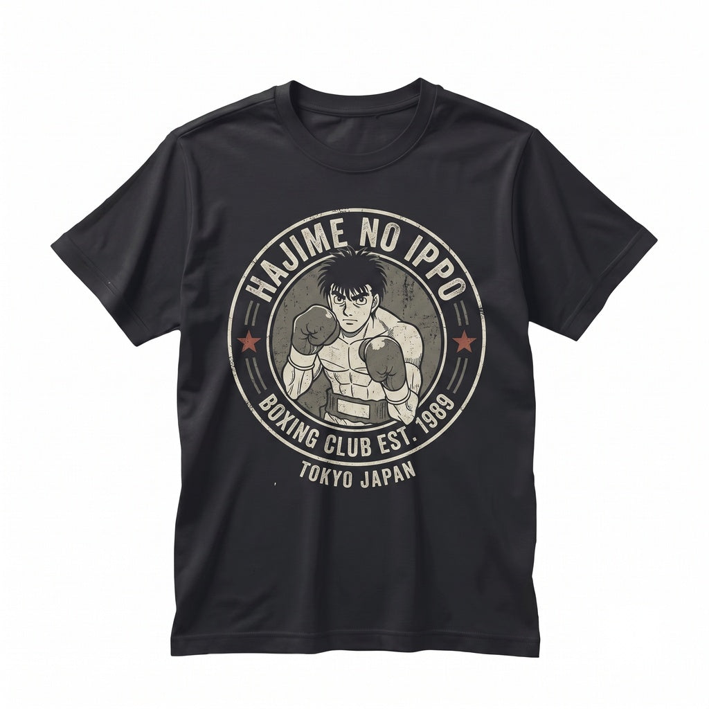 Vintage 90s Manga Graphic Japanese Boxing GYM Otaku Sport Lovers Clothes Unisex TShirt