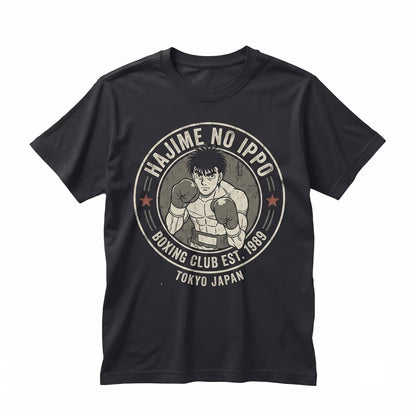 Vintage 90s Manga Graphic Japanese Boxing GYM Otaku Sport Lovers Clothes Unisex TShirt
