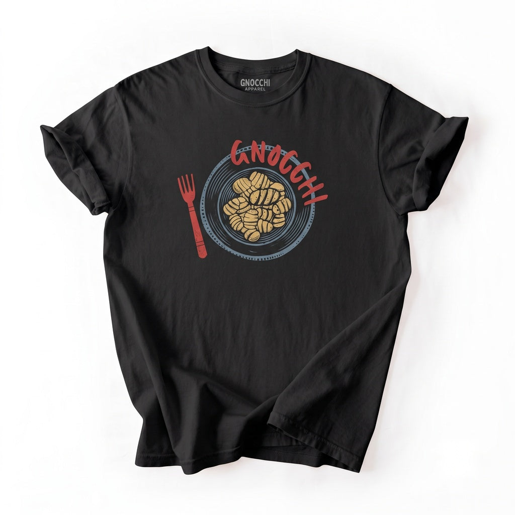 Gnocchi Italian Pasta Graphic Foodie Apparel Unisex TShirt