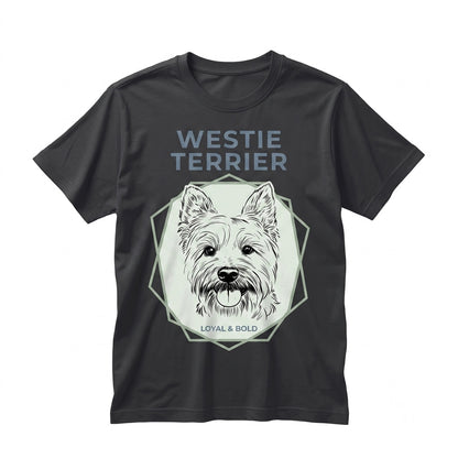West Highland Terrier Crewneck, Cute Dog Breed Graphic Apparel, Pet Animal Lover Gift Unisex TShirt