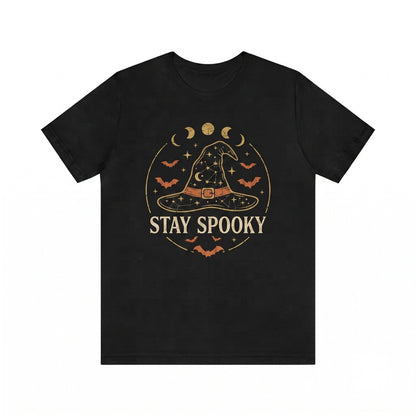 Vintage Black Cat Stay Spooky Pumpkin Lover Gift Unisex TShirt