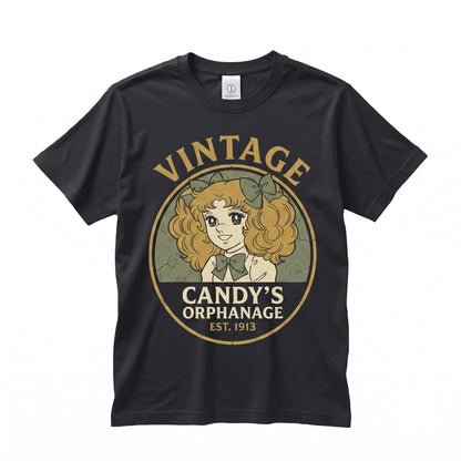 Vintage Retro 70s Shojo Manga Graphic Kawaii Classic Japanese Anime Cotton Unisex TShirt