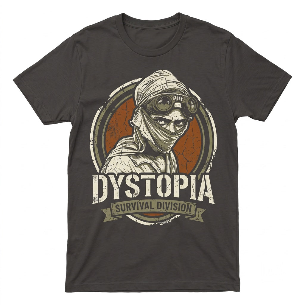 Dystopia Cyberpunk Apocalyptic Grunge Sci-Fi Graphic Unisex TShirt
