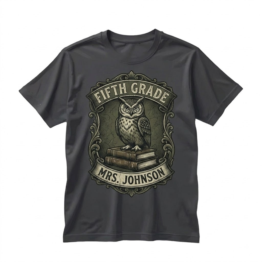 Custom 5th Grade Teacher Appreciation Back To School Unisex TShirt
