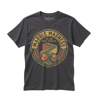 Vintage Retro 80s Arcade Video Game Graphic Cotton Unisex TShirt