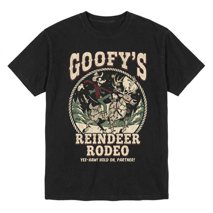 Vintage Goofy Christmas Family Graphic Holiday Apparel, Funny Character Winter Vacation Gift Unisex TShirt