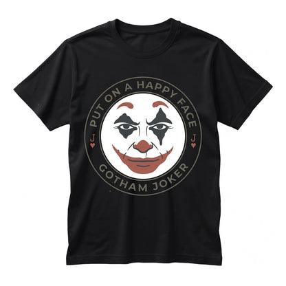 Joker Villain Movie Clown Comic Dark Graphic Unisex TShirt
