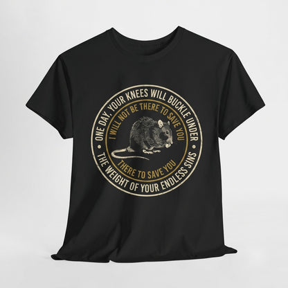 One Day Rat Graphic Rodent Pet Lover Cotton Apparel Casual Unisex TShirt