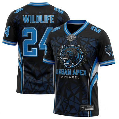 Unisex Breathable Mesh Football Fan Jersey - Stitched Game Day Athletic Top