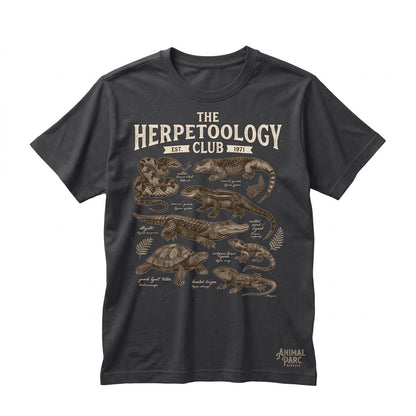 Vintage Reptiles Graphic Kids Herpetology Snake Lizard Turtle Alligator Lover Gift Unisex TShirt