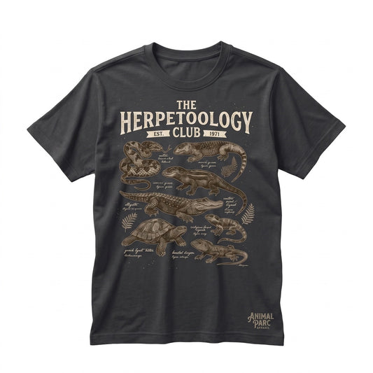 Vintage Reptiles Graphic Kids Herpetology Snake Lizard Turtle Alligator Lover Gift Unisex TShirt