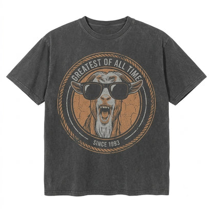 Throat Goat Inappropriate Funny Gag Gift Gen Z Meme Prank Patriotic Unisex TShirt