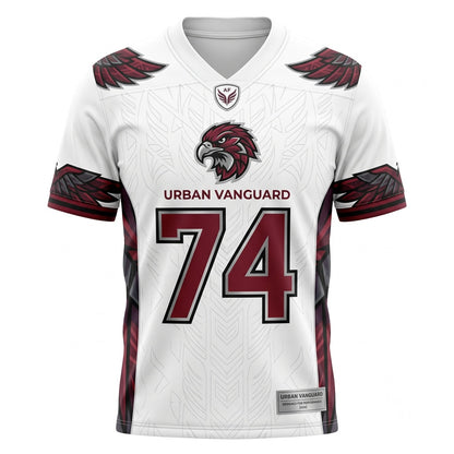 Unisex Breathable Mesh Game Day Football Fan Jersey - Lightweight Athletic Sports Shirt