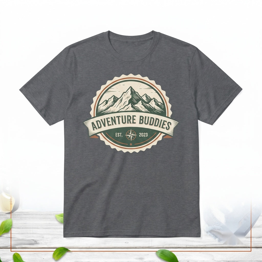 Adventure Buddies Matching Vacation Travel Unisex TShirt