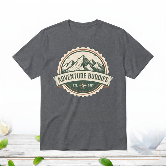 Adventure Buddies Matching Vacation Travel Unisex TShirt
