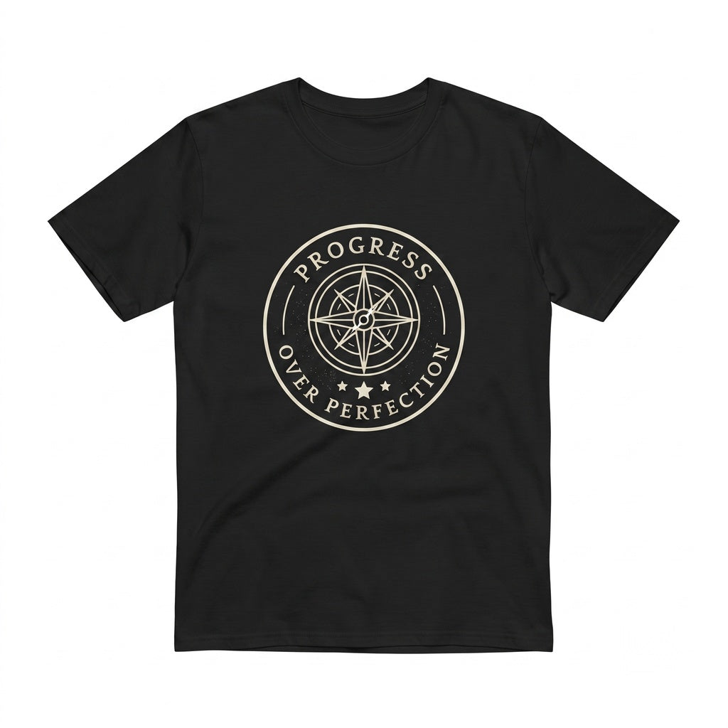 Progress Over Perfection Teacher Appreciation Back to School Inspirational Unisex TShirt