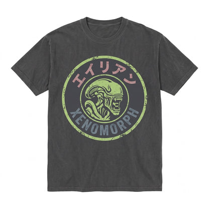 Retro Japanese Horror Film Extraterrestrial Monster Graphic Unisex TShirt