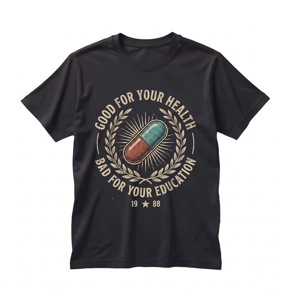 Good For You Health Neo Tokyo 80s Retro Anime Cyberpunk Manga Graphic Unisex TShirt