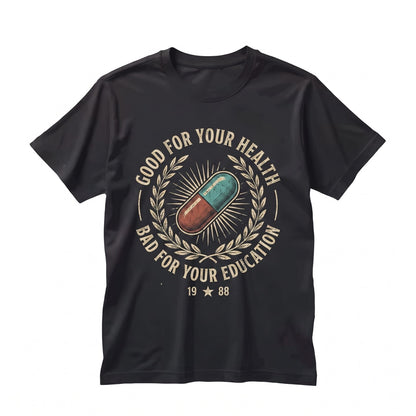 Good For You Health Neo Tokyo 80s Retro Anime Cyberpunk Manga Graphic Unisex TShirt