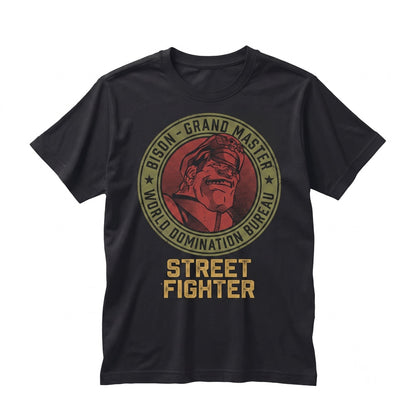 Retro Arcade Fighter General Boss Graphic Apparel Unisex TShirt