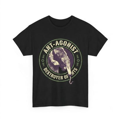 Ant-agonist Anteater Japanese Aesthetic Graphic Cotton Unisex TShirt