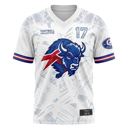 Unisex Stitched Breathable Game Day Athletic Mesh Football Fan Jersey