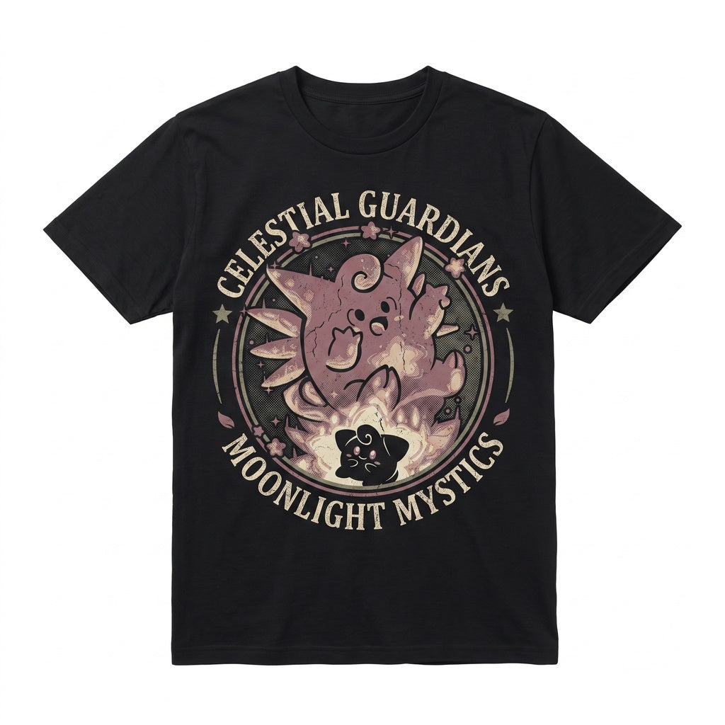 Clefable Cleffa Cute Fairy Anime Vintage Graphic Retro Y2K Streetwear Sleeveless Unisex TShirt
