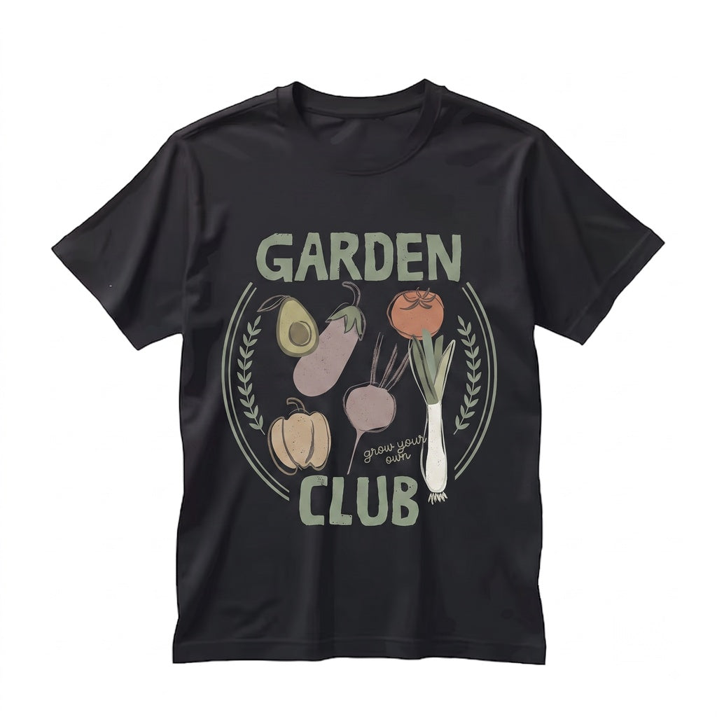 Garden Club Grow Your Own Veggie Graphic Plant Lover Gift Unisex TShirt