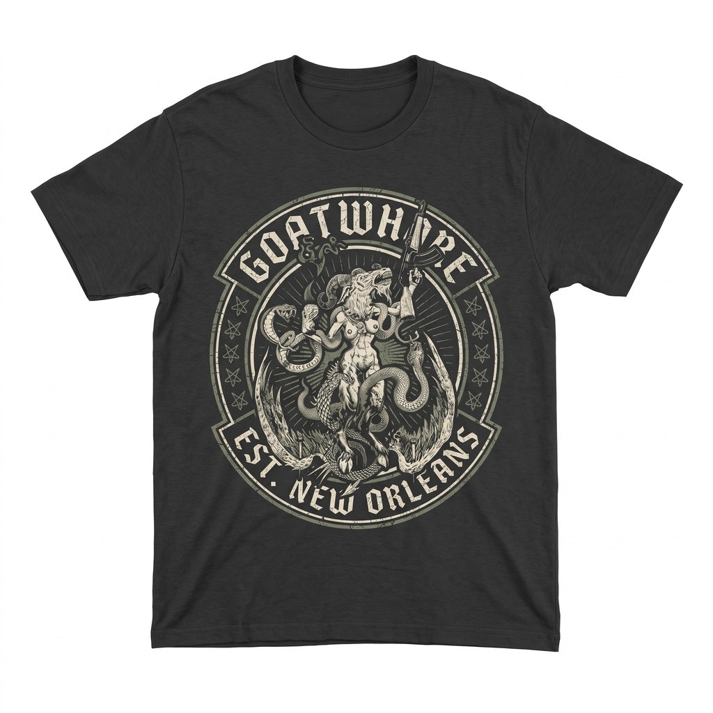 Extreme Blackened Death Metal Band Graphic Cotton Top Unisex TShirt