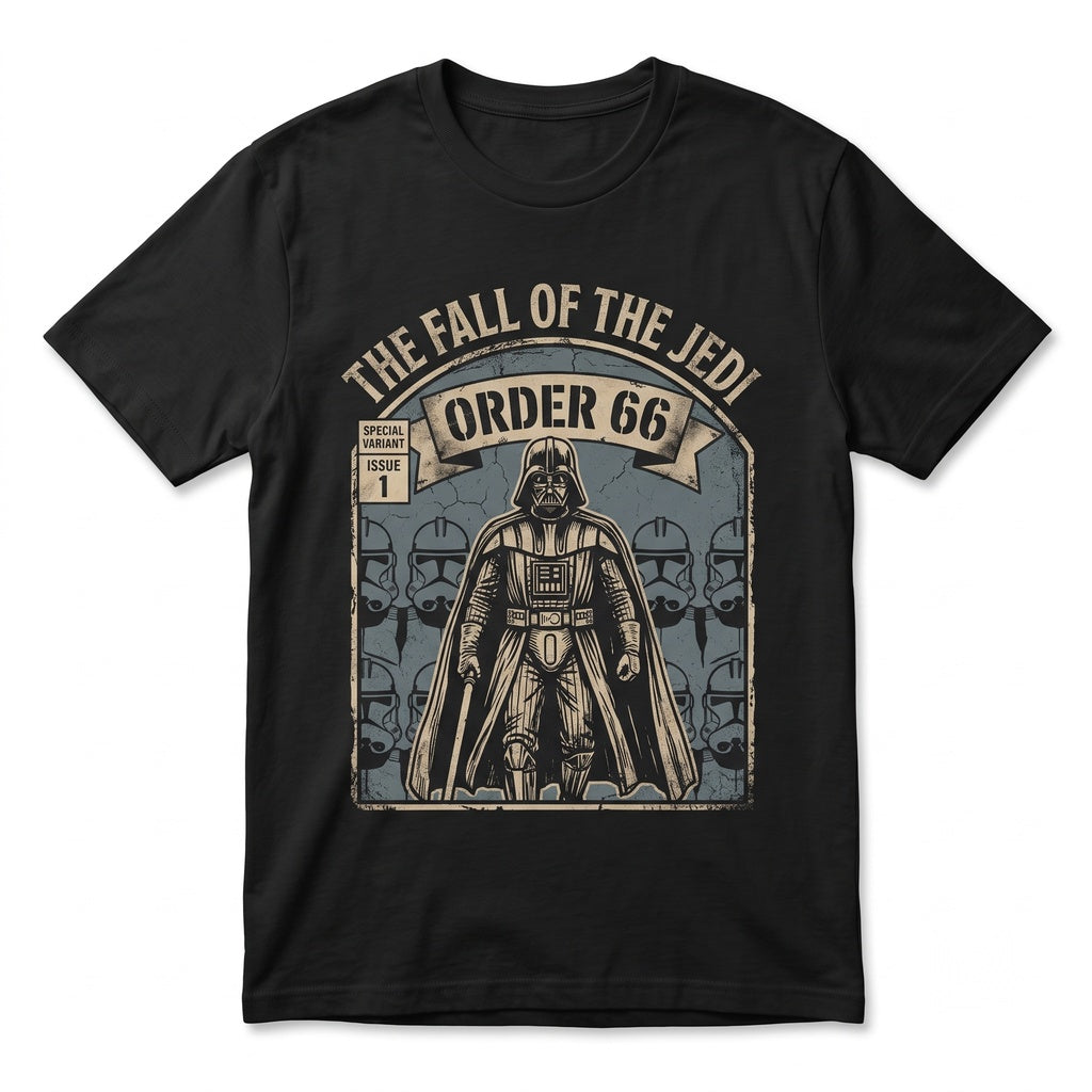 Revenge of the Sith Anakin Skywalker Darth Vader Order 66 Galaxy Edge Graphic Apparel Unisex TShirt