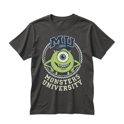 Vintage Green One-Eyed Monster Graphic Humor Meme Vacation Apparel Unisex TShirt